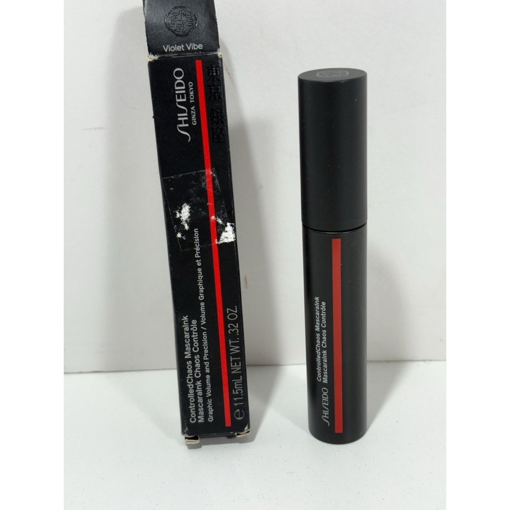 Shiseido ControlledChaos MascaraInk Mascara 03 Vibe Violet. Full Size .32 Oz